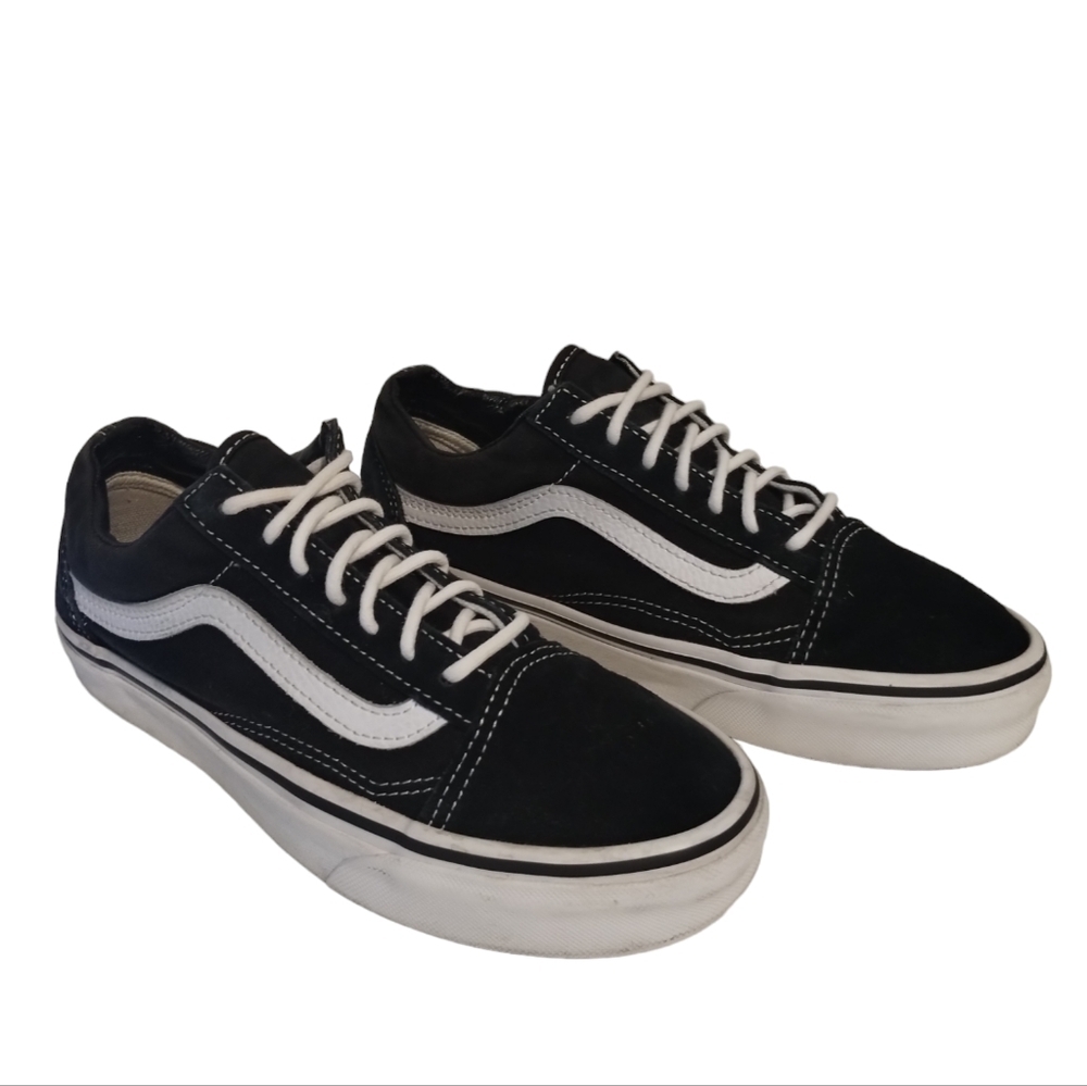 VANS Old Skool Low Skate Sneakers Boys 4.5/Women 6 Grungecore Streetwear‎ Prep